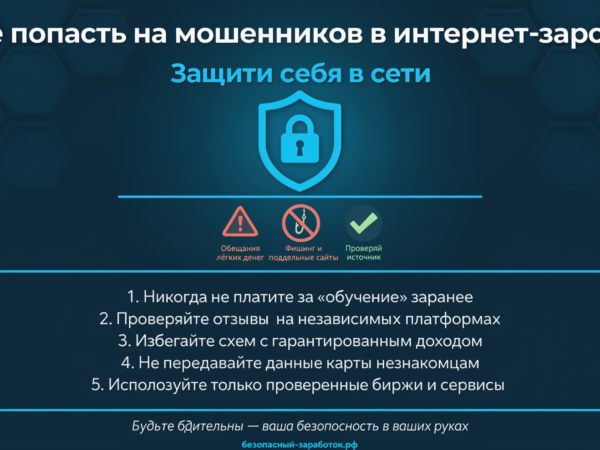 Как не попасть на мошенников в интернет-заработке Как не попасть на мошенников в интернет-заработке